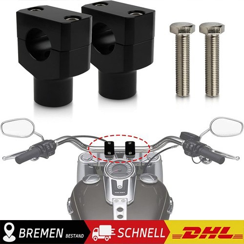 Paar zoll motorrad lenker - paar, 1