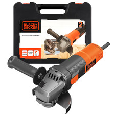 Black&Decker Winkelschleifer 900W 125mm Koffer Zusatzgriff Schutzhaube BEG220KQS