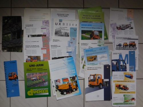 Unimog prospekt 100 - , heft