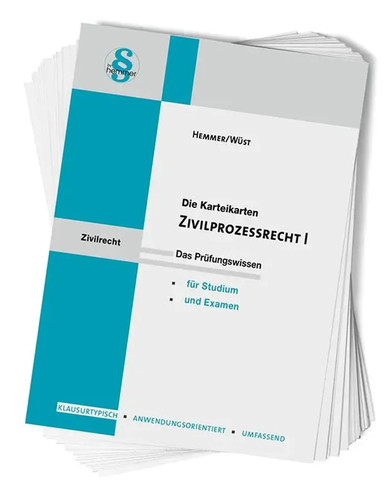Karteikarten zivilprozessrecht - karteikarten,