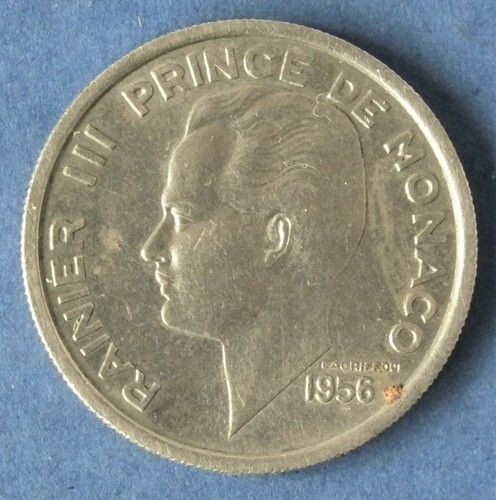 1956 100 franken monaco prinz - 1956,