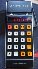 Aristo M 36-Taschenrechner-Rarität von 1974🔴Made in Germany