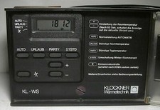 Klöckner heizungsregler - klöckner, kl-ws