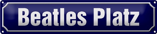 Blechschild straßenschild - blechschild,