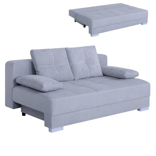 Schlafsofa grau mit - -,