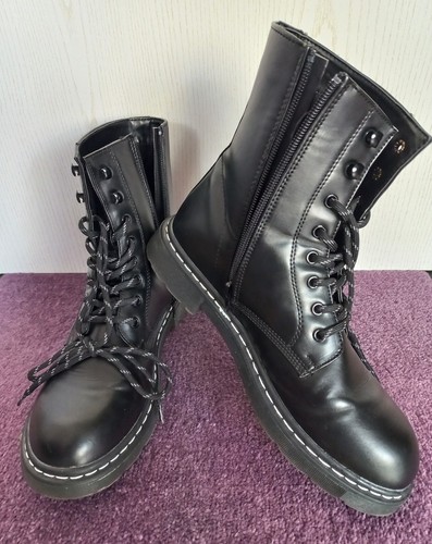 Schwarze dockers boots - schwarze,
