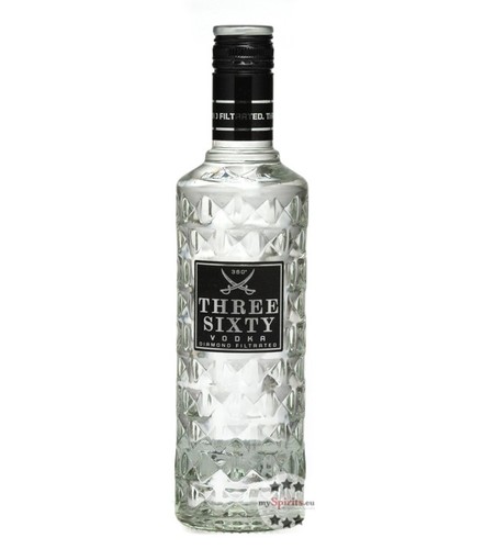 Three sixty vodka diamond - three,