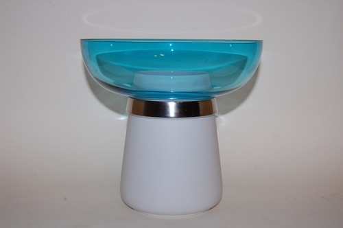 Vase silber weiss - 13, silber-weiss