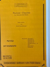 Pariser Charme Musette Bruno Brandenberger Partitur + Stimmen Akkordeon Noten