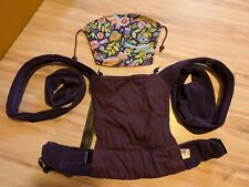 JoNo Babysize Babytrage Mei Tai mit Schnallgurt Lila Neuwertig 