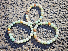 Handgefertigtes Amazonit Armband - Natürliche Edelsteinperlen 8mm - Harmonie