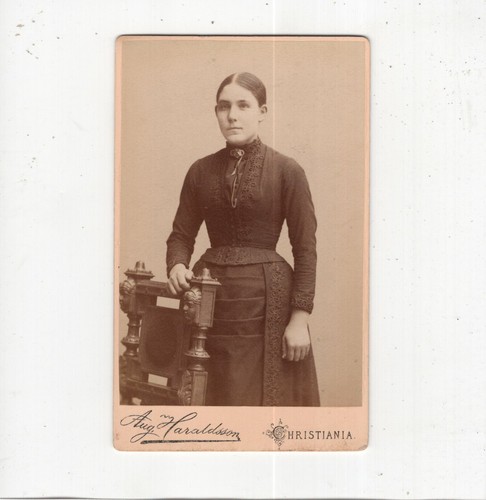 Cdv foto feine dame - foto,