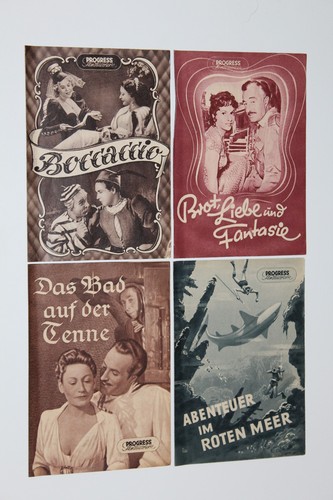 Stück uralte filmprogramme - 4,