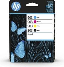 4x Pack: Original HP 903 BK C