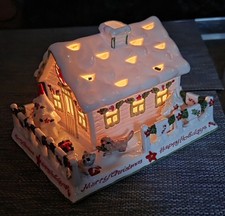 Villeroy & Boch  Weihnachtshaus als Teelichthalter - sehr rar