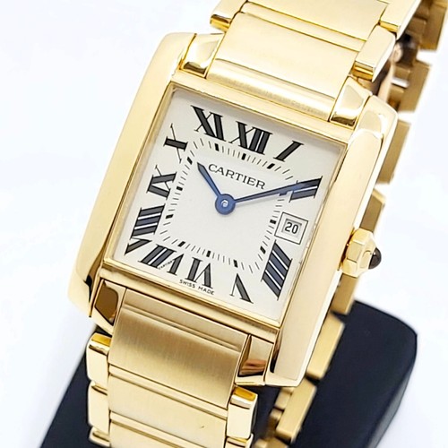 Cartier tank francaise - francaise, 750/-