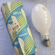 PHILIPS HPL-N 400W E40 Lampe Quecksilberdamflampe HQL made in Brazil