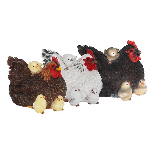 Gartenfigur huhn mit - gartenfigur, küken