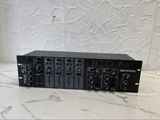 JB-Systems MIX 5.2 DJ Mischpult 19" Mixer 5-Kanal 45mm Fader 3-Band EQ Club Bar