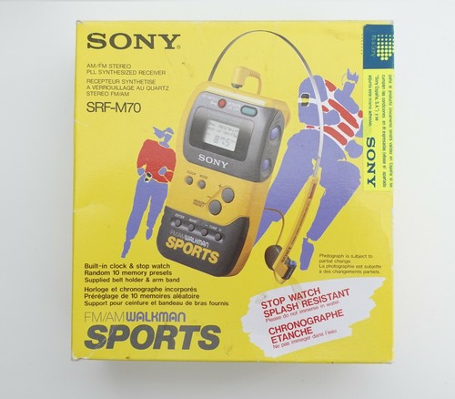 Sony sports radio srf m70 - radio, srf-m70