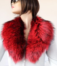 Pelz Schal Silberfuchs Kragen