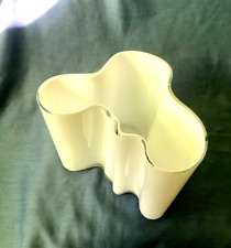 Iittala Glas  schöne Vase. Savoy  Alvar Aalto. groß.