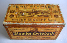 Antike blechdose jugendstil - antike,