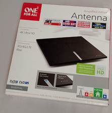 ONE FOR ALL Indoor Antenne Ultra HD 4K, SV9495, 3G/4G/LTE filter