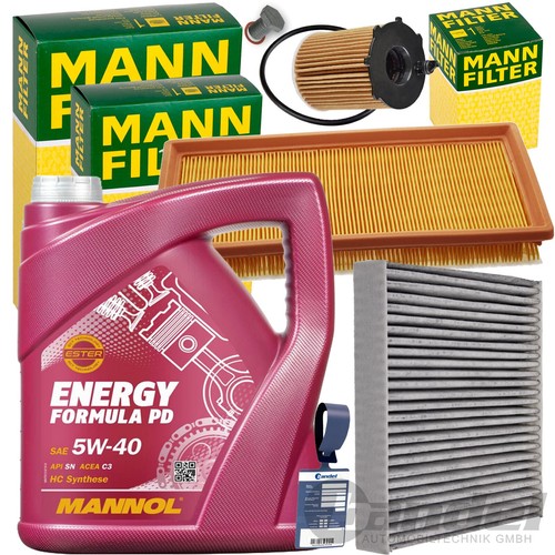 Mann filterset mannol - 1x, filterset+mannol