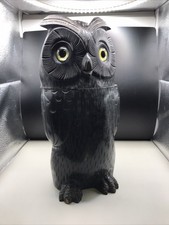 Alte Deckeldose Eule / Uhu