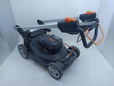 Worx NITRO WG749E Solo Akku-Rasenmäher 46 cm 40V 55 L Korb