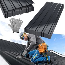 Trapezblech Profilblech 12/24/36X Dachblech Anthrazit Stahlblech Metall Dach