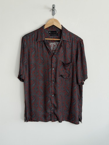 Allsaints paisley hemd blumen - paisley,