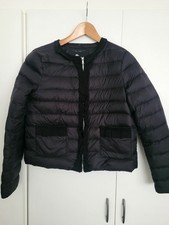 Zara kurze Daunenjacke Schwarz