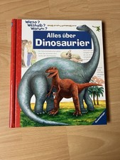 Kinderbuch WIESO WESHALB WARUM ALLES ÜBER DINOSAURIER, gebraucht,