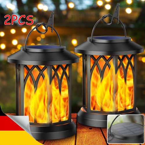 Außendeko gartenlampe - 2x,