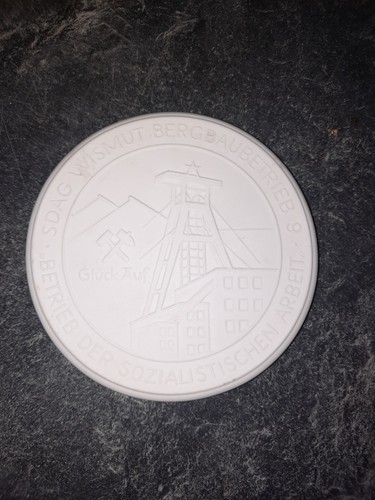 Medaille sdag wismut bergbau - medaille,