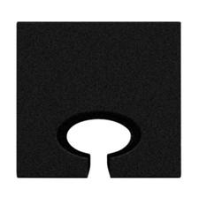 Dachträgerpolster Set Oval