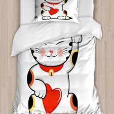 Japanische Katze Bettwäsche