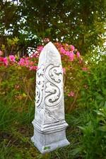 Steinfigur obelisk - steinfigur,,