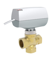 Wasser 2-Wege 3- Wege Ventil 1" 3/4" 1/2"  Motorhahn Zonenventil 230V Stellmotor