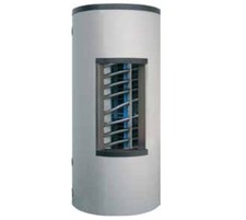 Fröling Kombi-Hygiene-Schichtspeicher H2  1000 Liter (EEK-C) und Isolierung