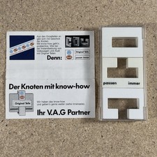VW VAG Knobelspiel - Der Knoten - Rare Retro 1989 Legespiel Geduldsspiel Box