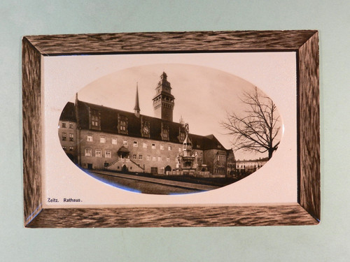 Präge zeitz rathaus - präge-ak, 1910