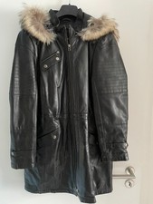 Madeleine Leder Parka Jacke