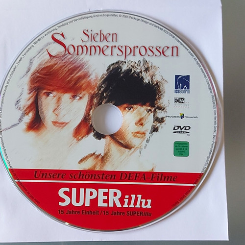 Dvd sieben sommersprossen defa - sommersprossen,