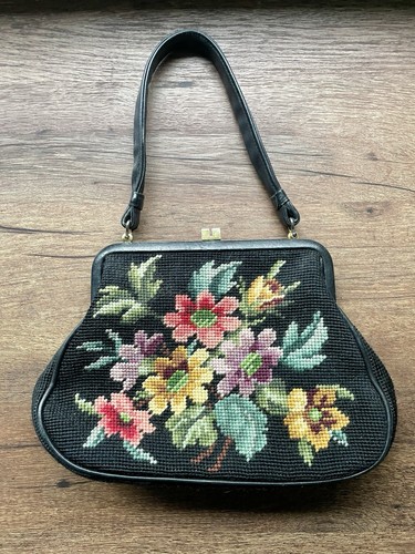 Vintage handtasche gobelin - vintage,
