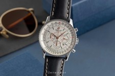 Breitling Montbrillant Chronograph Stahl Automatik Herrenuhr Ref. A41370 
