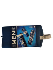 NIVEA MEN Travel Buddy Geschenkset Protect & Care Deo Pflegedusche Creme Tasche