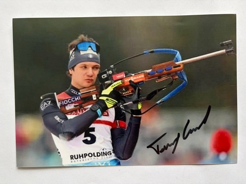 Orig biathlon autogramm - biathlon,